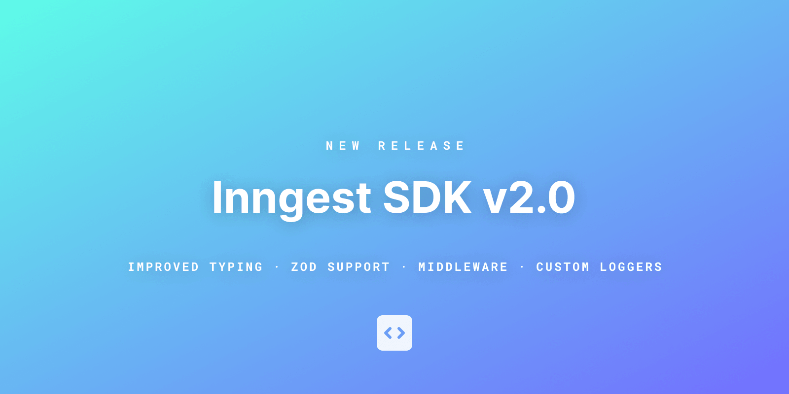 Featured image for Introducing Inngest TypeScript SDK v2.0 blog post